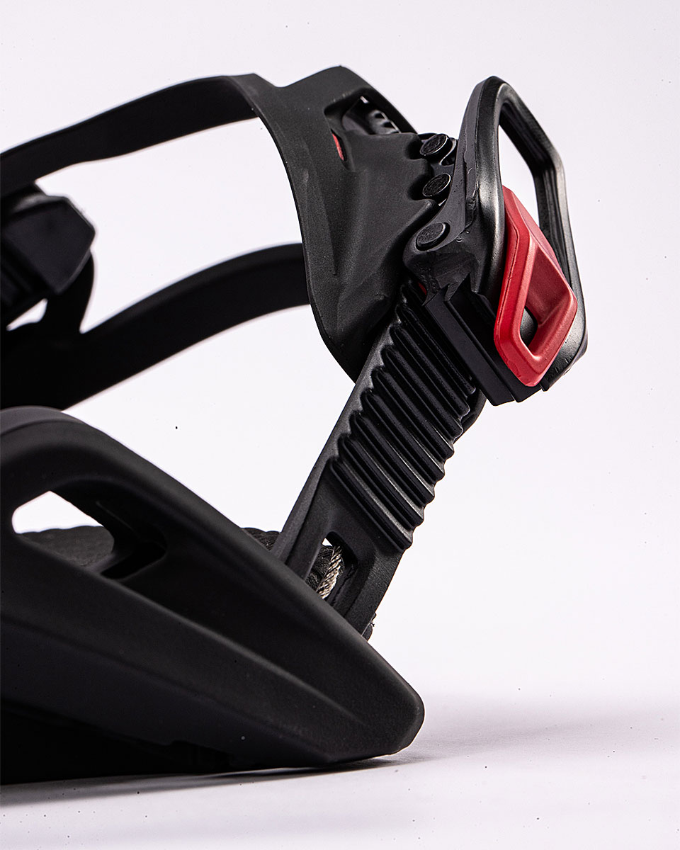 Nitro Snowboardbindning - Team Pro Black Red - 5