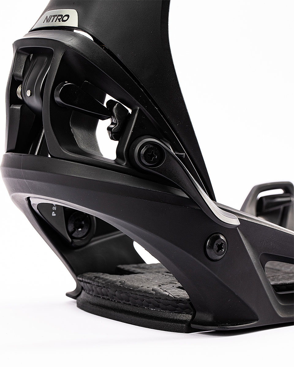 Nitro Snowboardbindning - Step-On Mens Black - 8