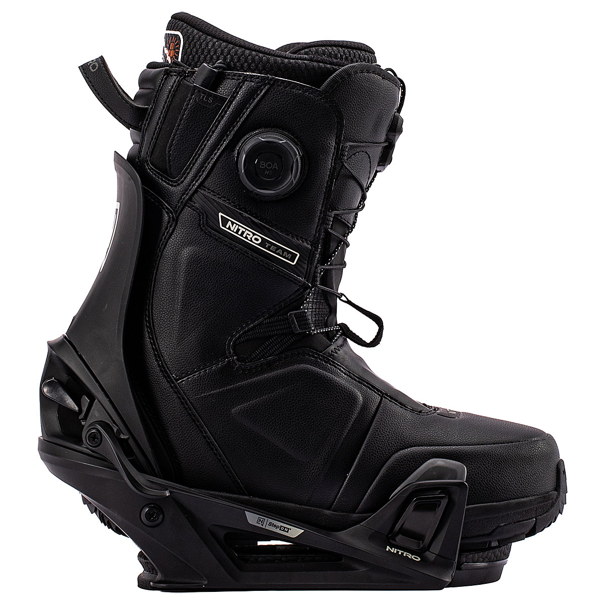 Nitro Snowboardbindning - Step-On Mens Black - 4