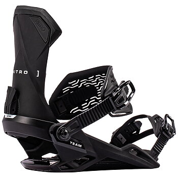 Nitro Snowboardbindning - Team Ultra Black