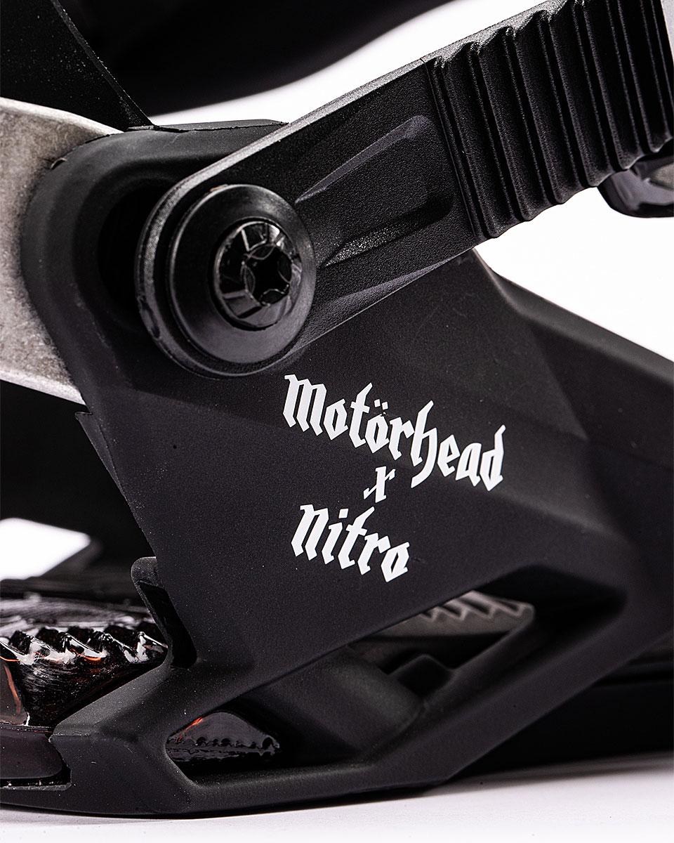 Nitro Snowboard Binding - One Nitro x Motörhead - 6