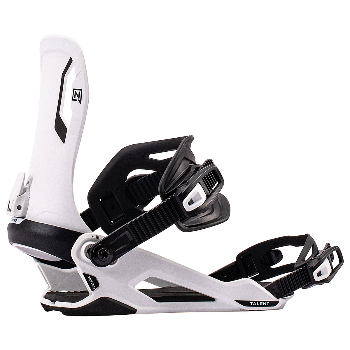 Nitro Snowboardbindning - Talent White