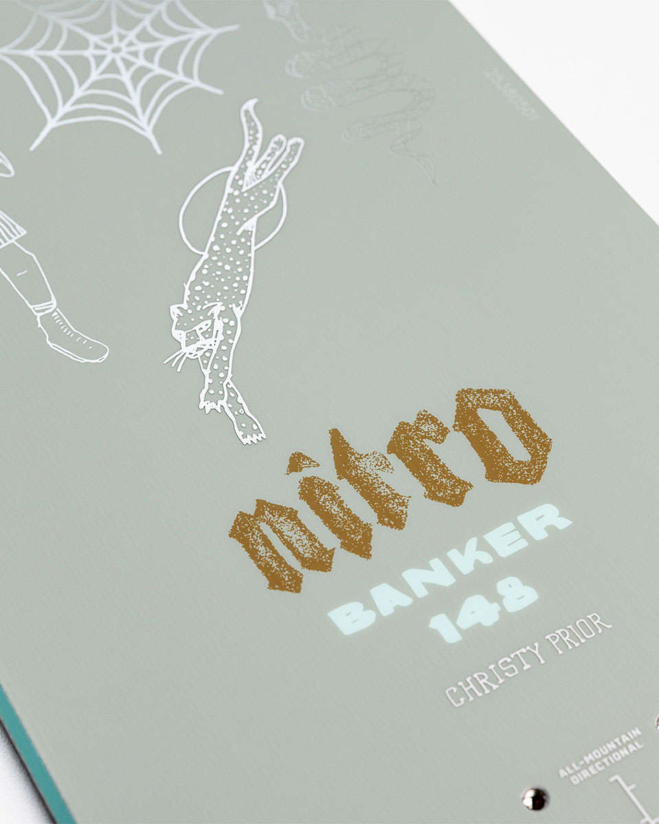 Nitro Snowboard - Quiver Banker 152 - 2