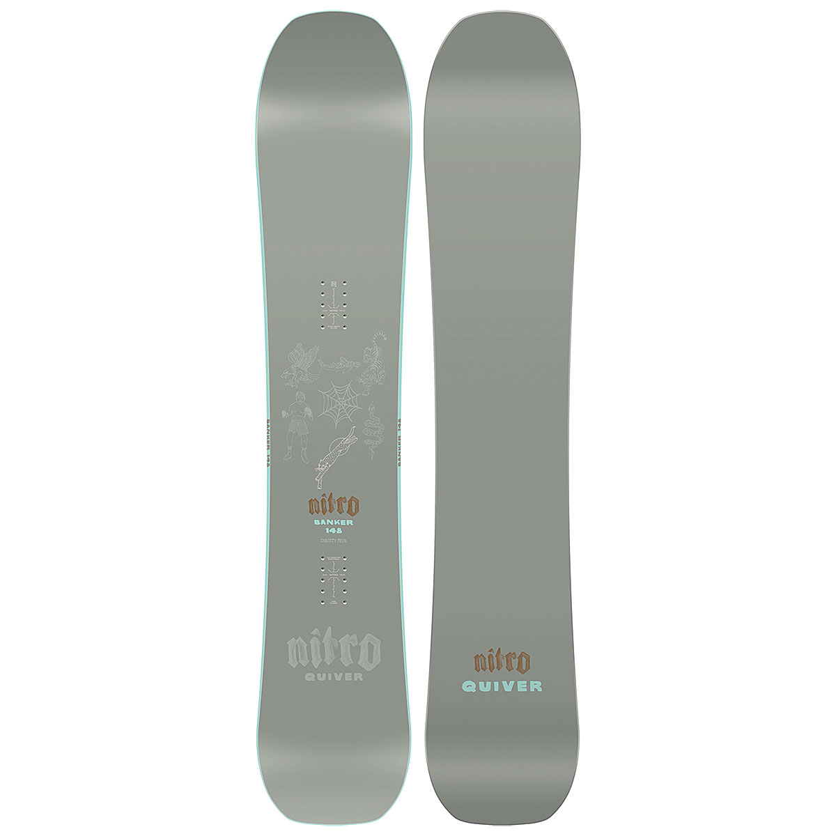 Nitro Snowboard - Quiver Banker 152