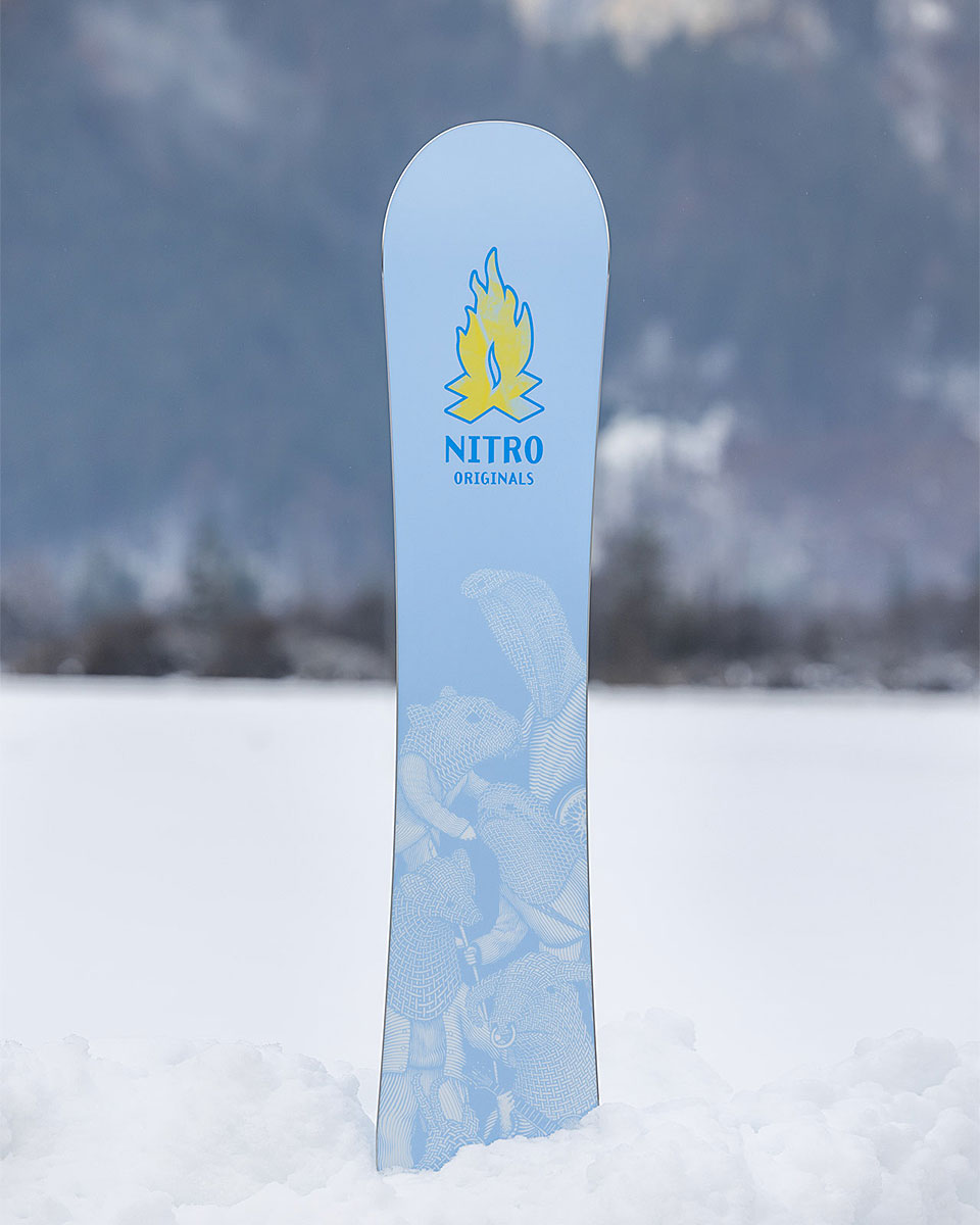 Nitro Snowboard - OG Team Guest Shaper Project 158 - 9