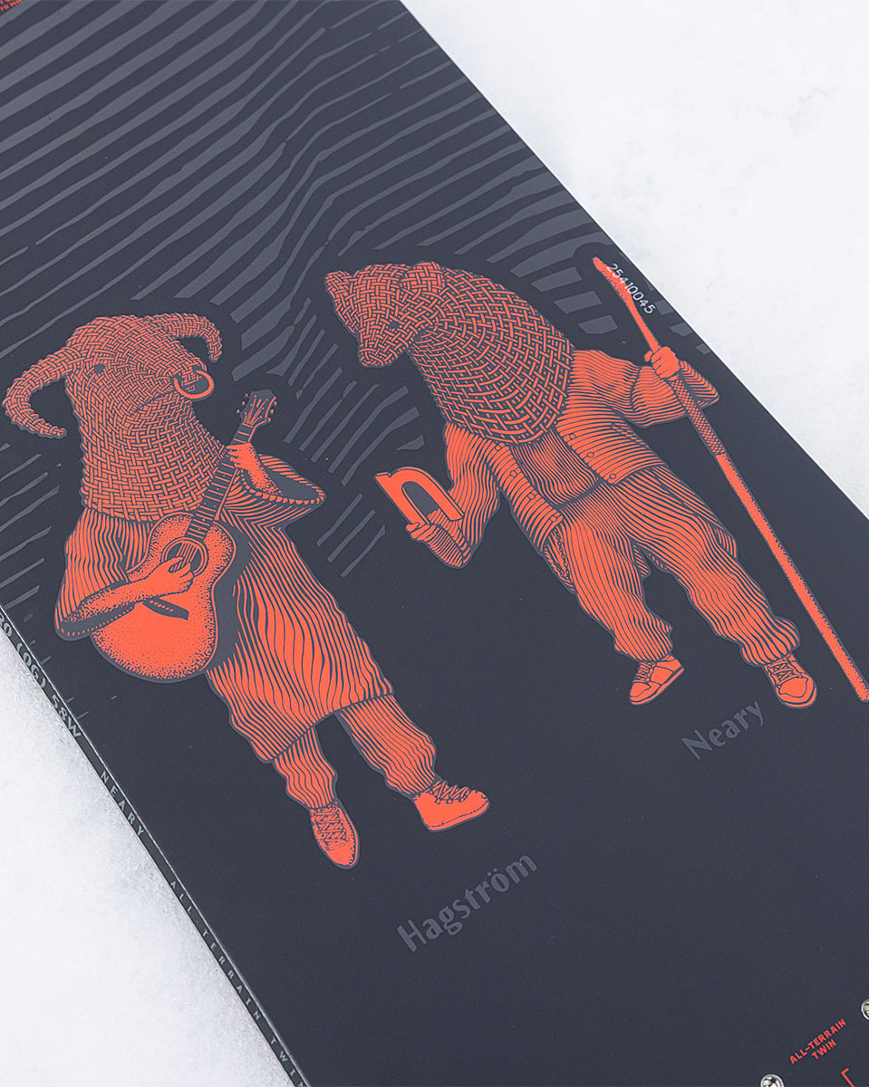 Nitro Snowboard - OG Team Guest Shaper Project 158W - 9