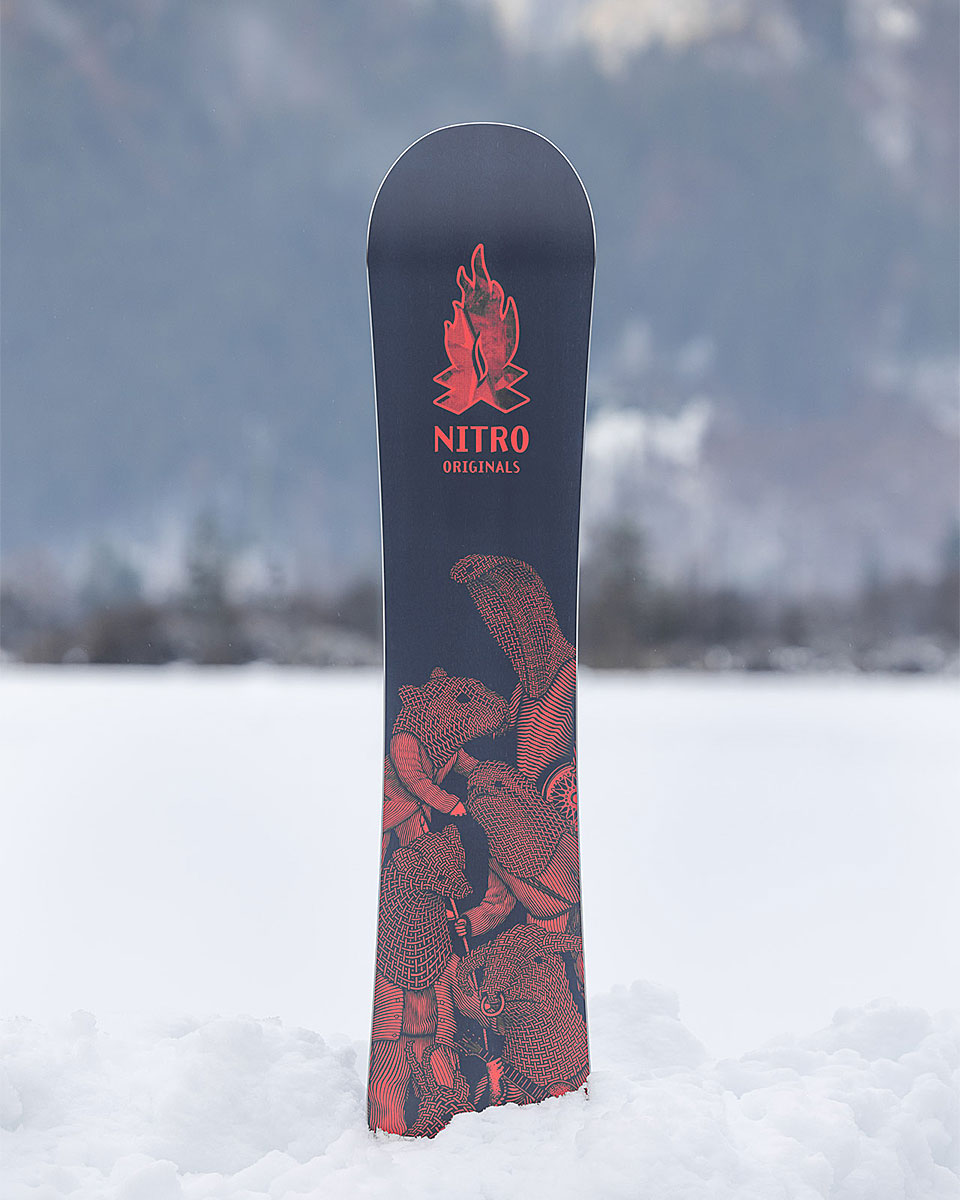 Nitro Snowboard - OG Team Guest Shaper Project 158W - 8