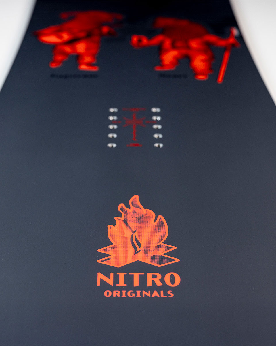 Nitro Snowboard - OG Team Guest Shaper Project 158W - 4