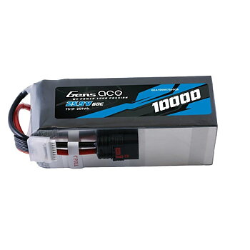 GensAce 10000mAh 25.9V 60C 7S1P Battery Pack with QS8 Plug