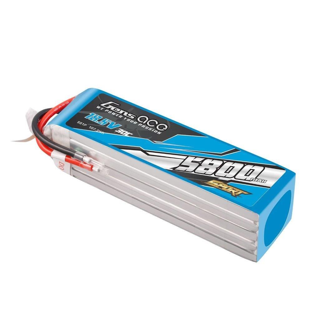 GensAce 5800mAh 5S 18.5V 30C Battery Pack ( F3A ) - 3