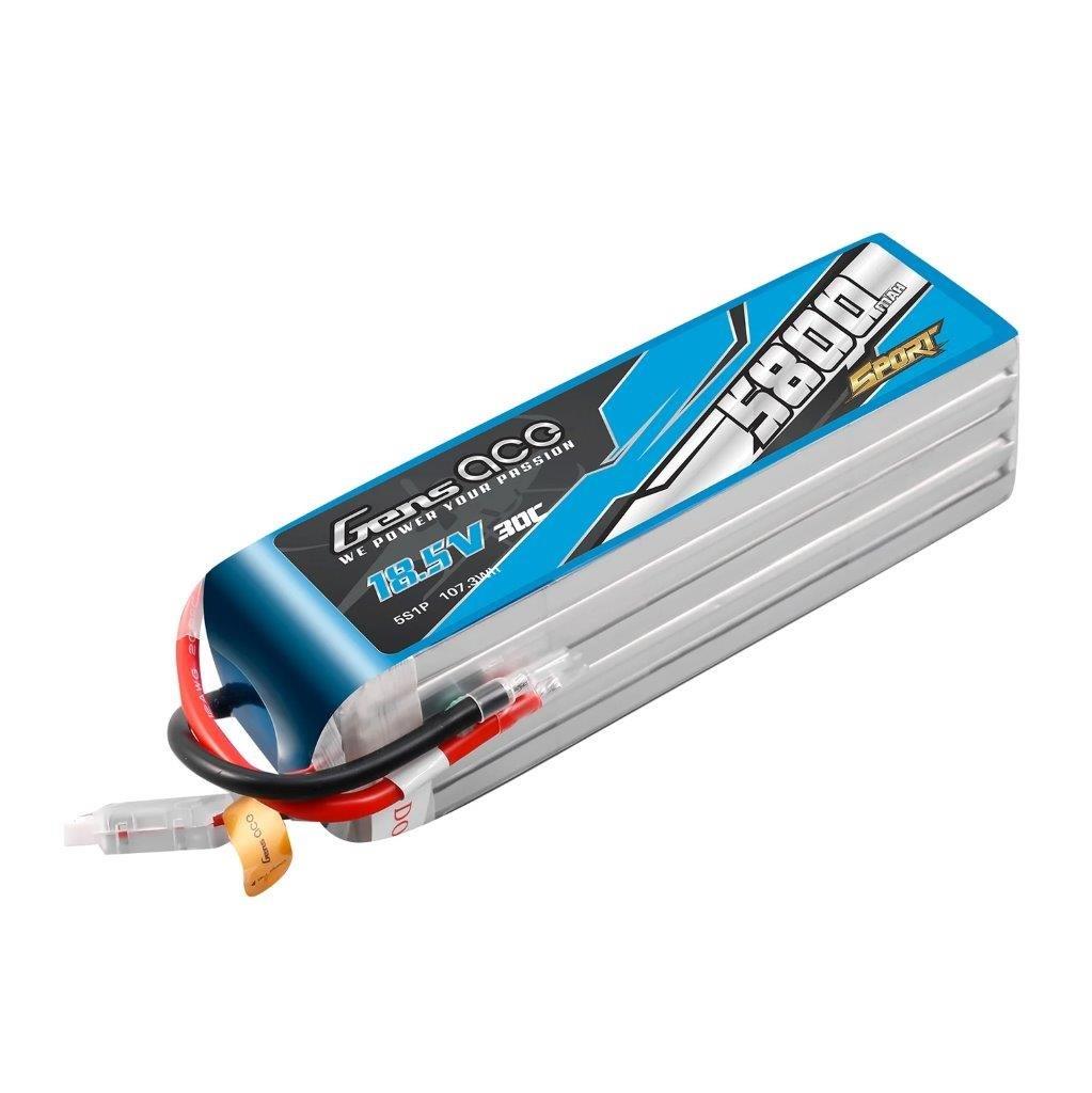 GensAce 5800mAh 5S 18.5V 30C Battery Pack ( F3A ) - 2