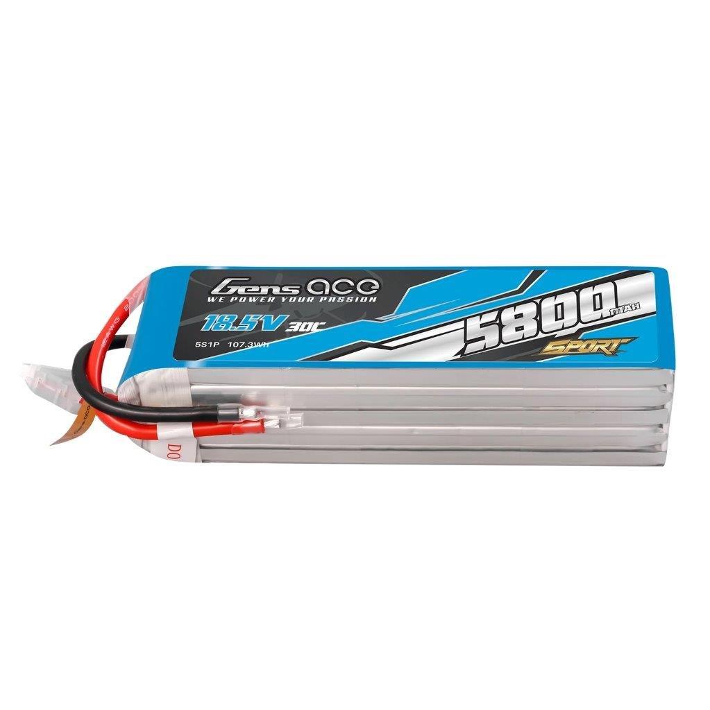 GensAce 5800mAh 5S 18.5V 30C Battery Pack ( F3A )