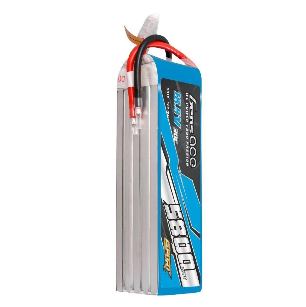 GensAce 5800mAh 5S 18.5V 30C Battery Pack ( F3A ) - 4