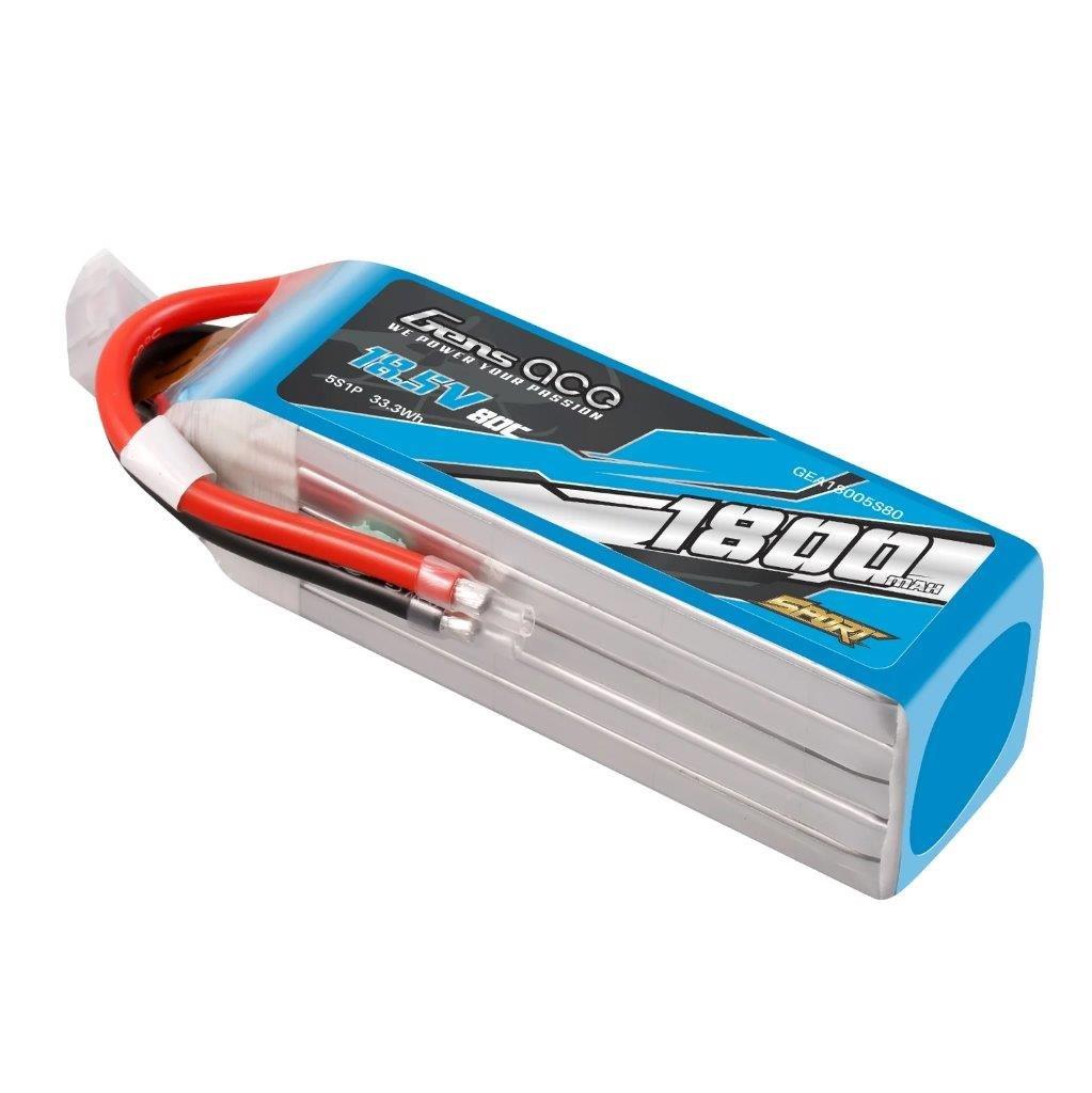 GensAce 1800mAh 5S 18.5V 80C Lipo Battery (F5B) - 3