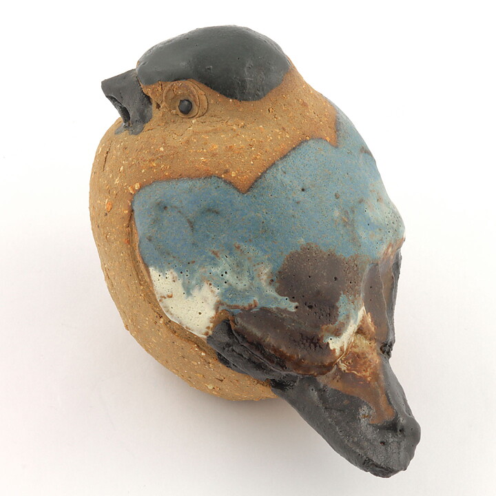 Gunnar Hansson (1960s) Swelling Stoneware  Bird 9 cm (5)