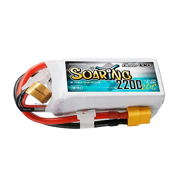 GensAce 2200mAh 4S 20C 14.8V LiPo Battery with XT60 Plug