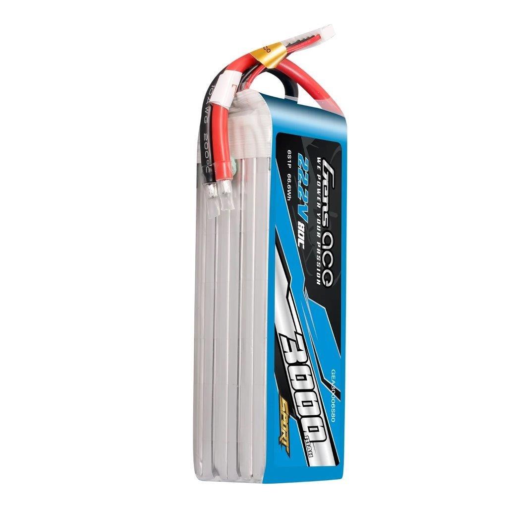 GensAce 3000mAh 6S 22.2V 80C Lipo Battery ( F5B ) - 4