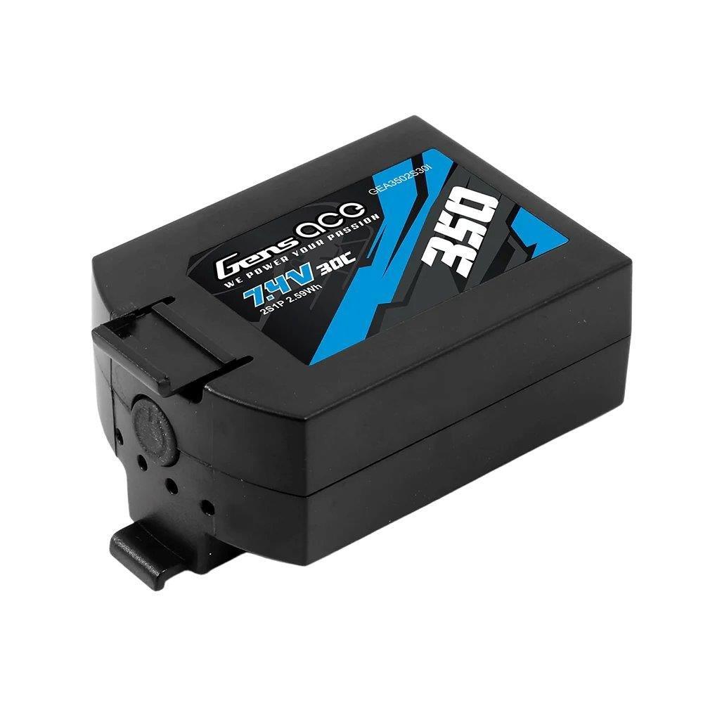GensAce 350mAh 7.4V 30C 2S1P Lipo Battery - 2