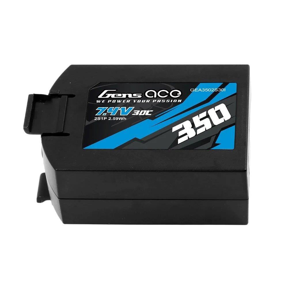 GensAce 350mAh 7.4V 30C 2S1P Lipo Battery