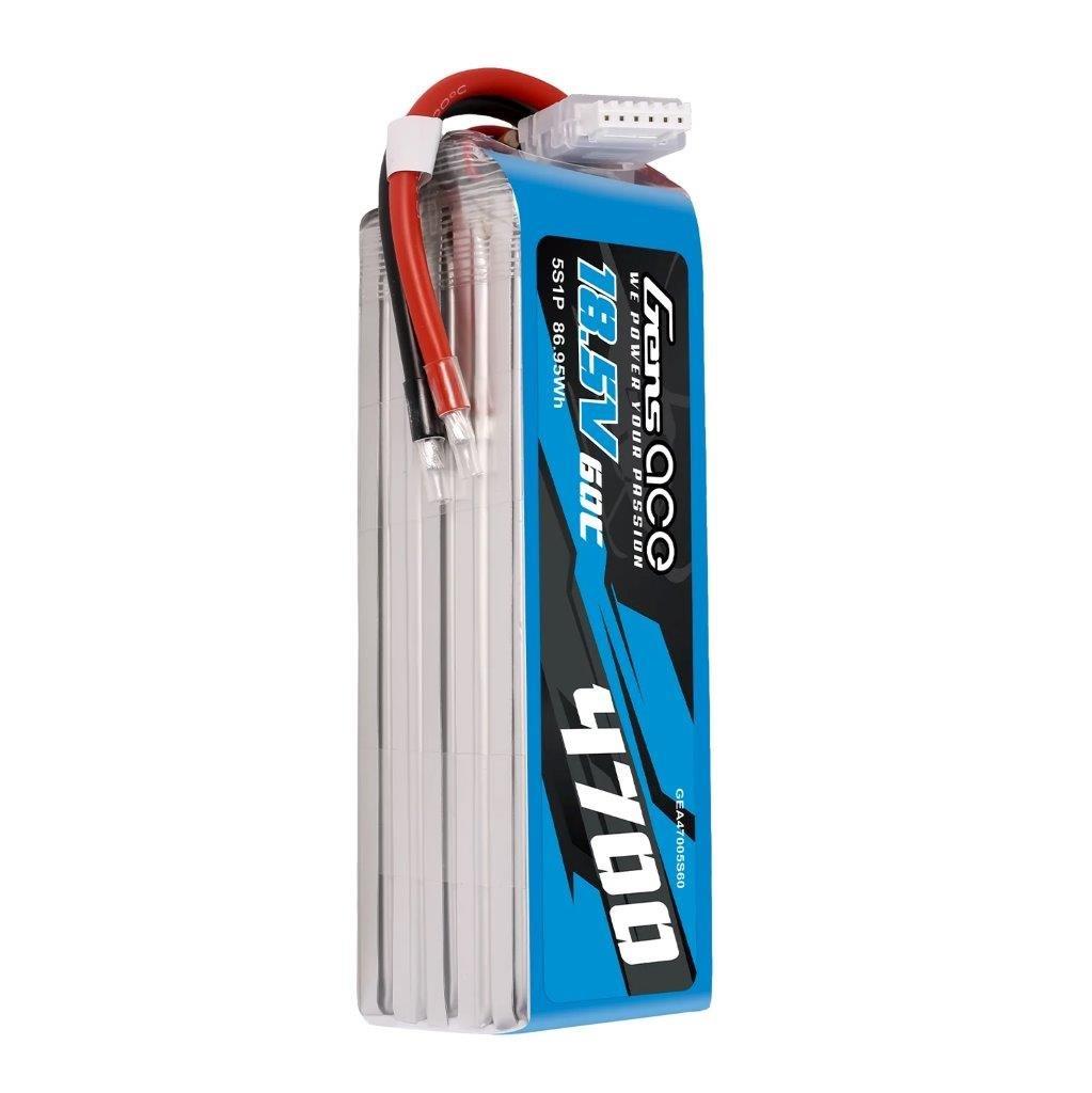 GensAce 4700mAh 18.5V 25C 5S1P Lipo Battery (F3A) - 4