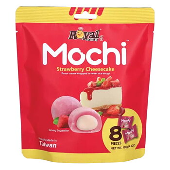 Royal Family Mochi Strawberry Cheesecake 120g