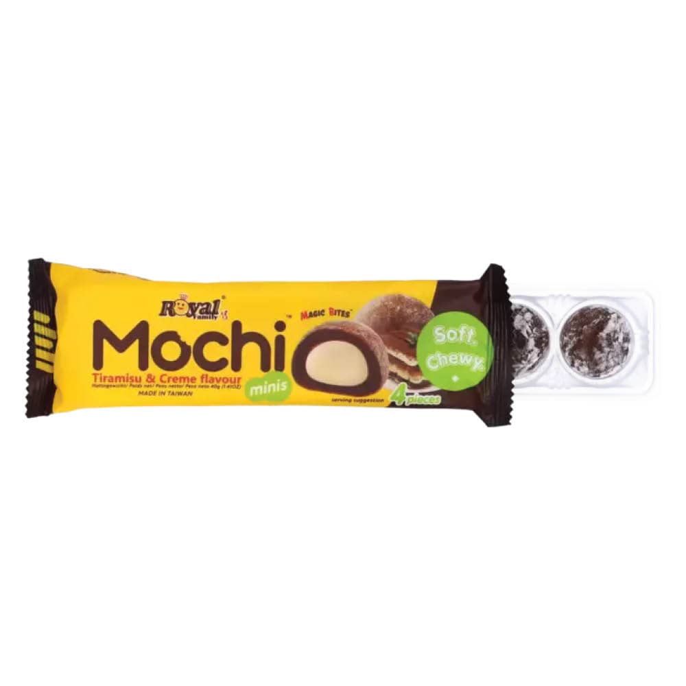 Royal Family Mochi Snack Pack Tiramisu & Cream 40g - 2