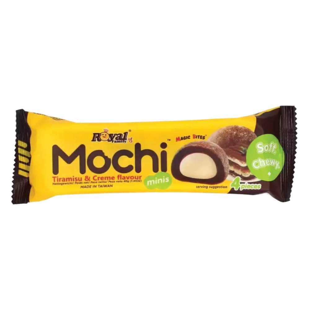 Royal Family Mochi Snack Pack Tiramisu & Cream 40g