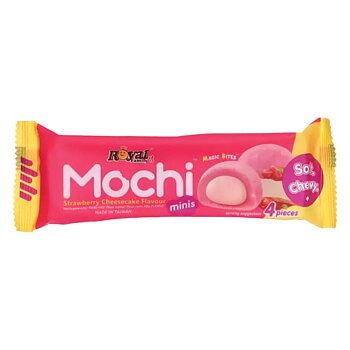 Royal Family Mochi Snack Pack Strawberry Cheesecake 40g