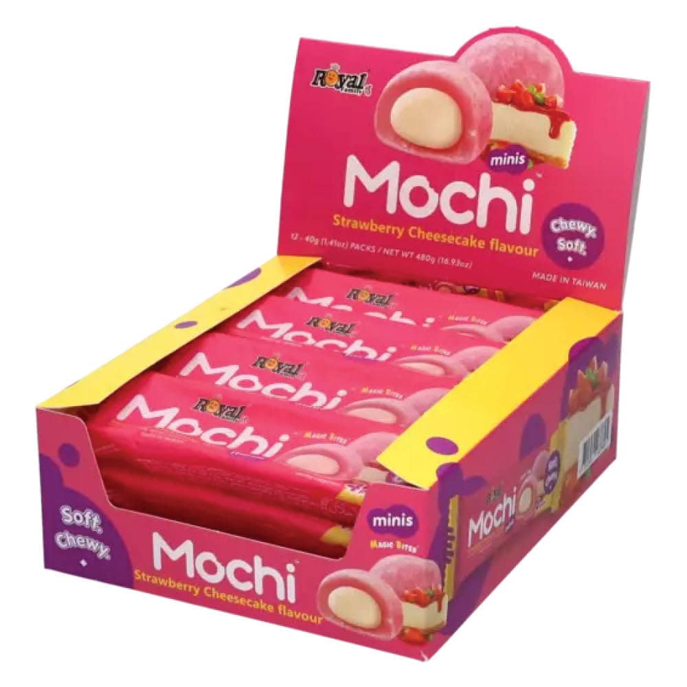 Royal Family Mochi Snack Pack Strawberry Cheesecake 40g - 3