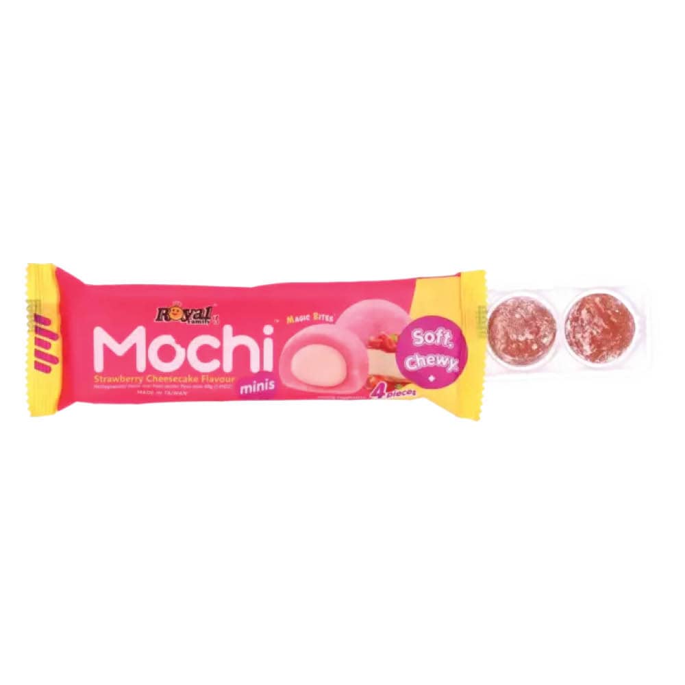 Royal Family Mochi Snack Pack Strawberry Cheesecake 40g - 2