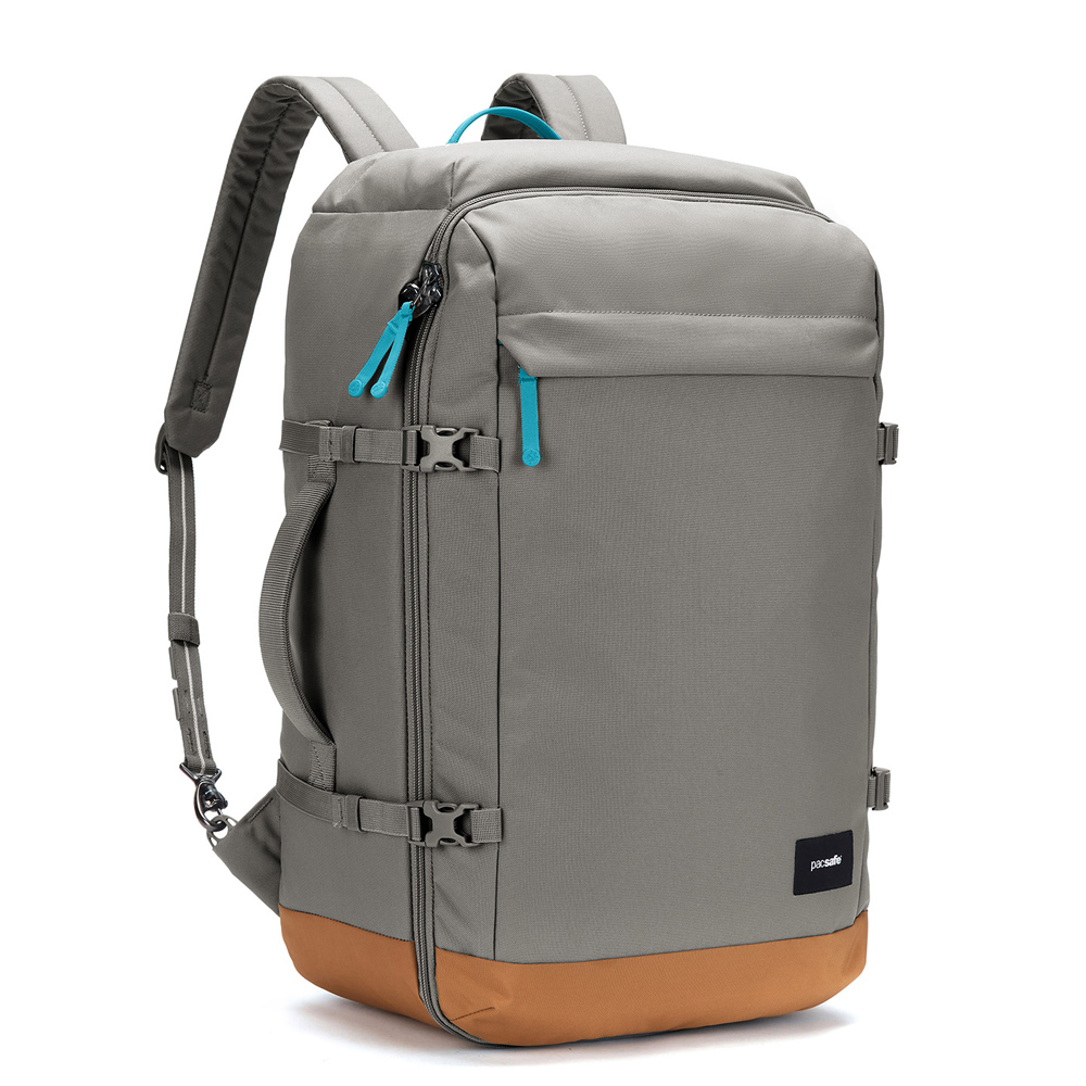 Stöldsäker reseryggsäck - PACSAFE GO 44L anti-theft carry on backpack Stone