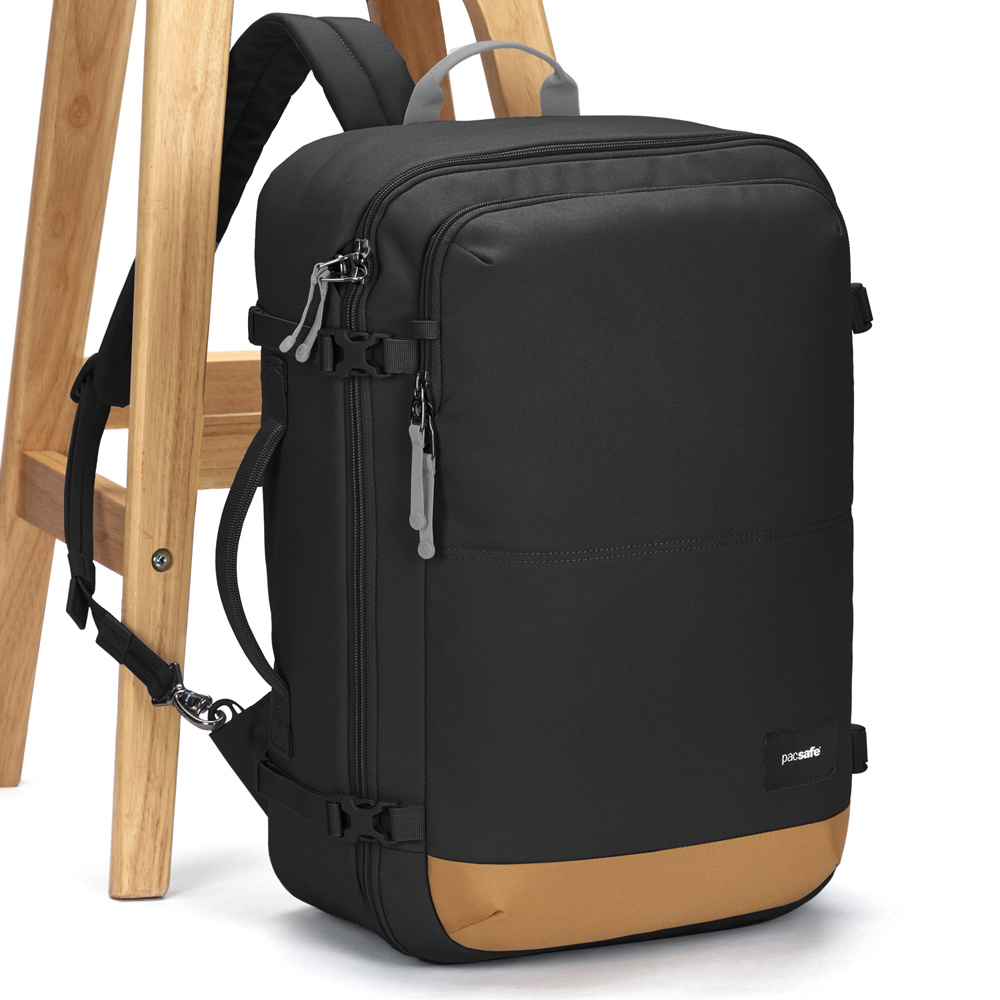 Stöldsäker reseryggsäck - PACSAFE GO 34L anti-theft carry on backpack black - 8