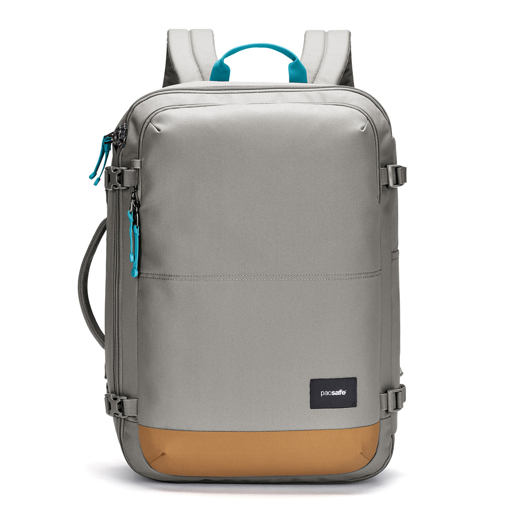 Stöldsäker reseryggsäck - PACSAFE GO 34L anti-theft carry on backpack Stone - 4