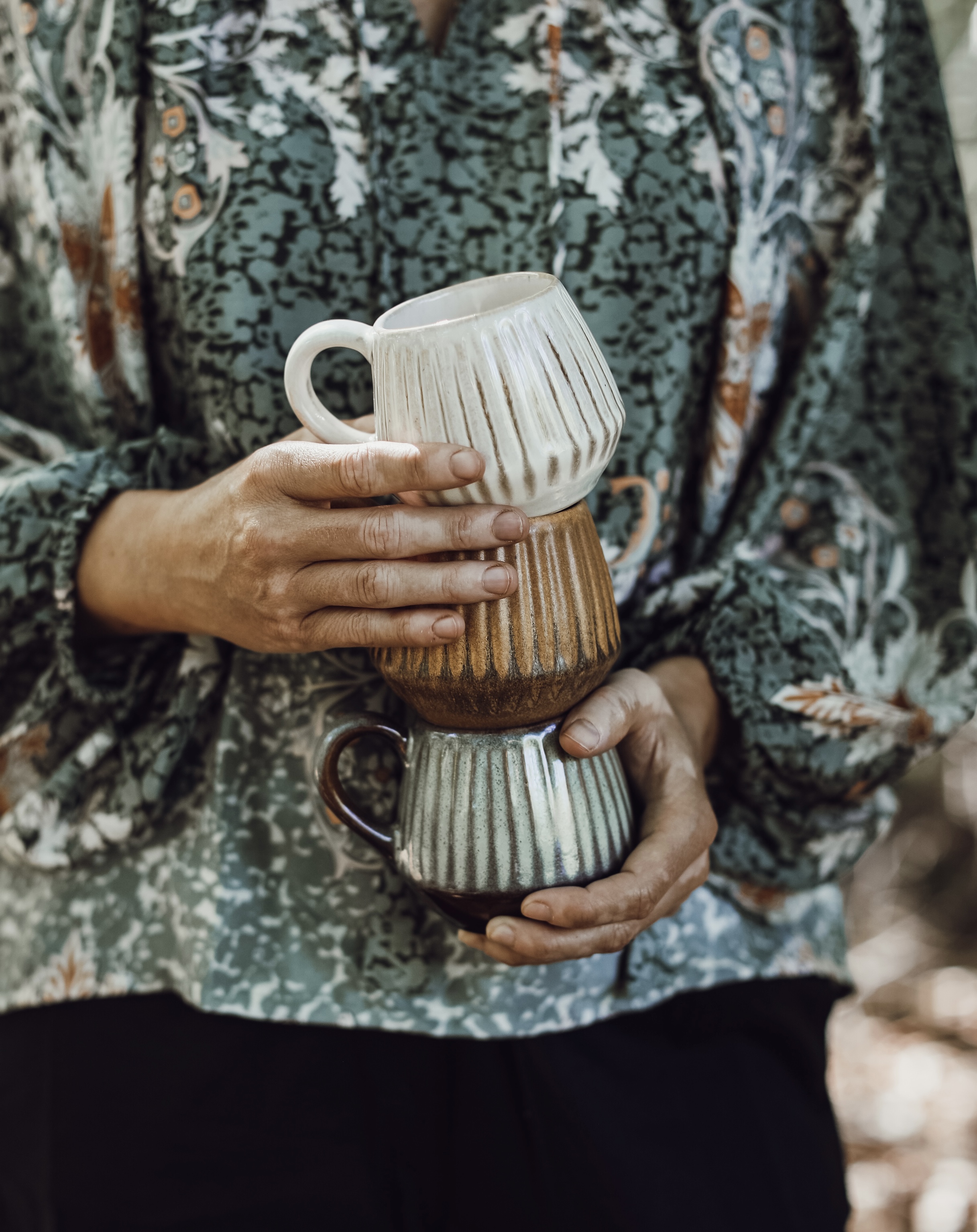 Brew Kopp i Stengods Beige