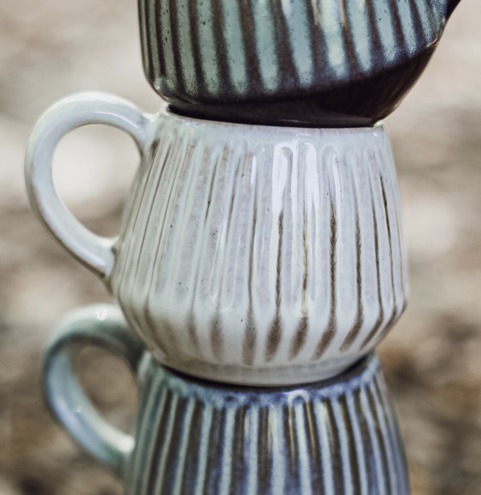 Brew Kopp i Stengods Beige - 3