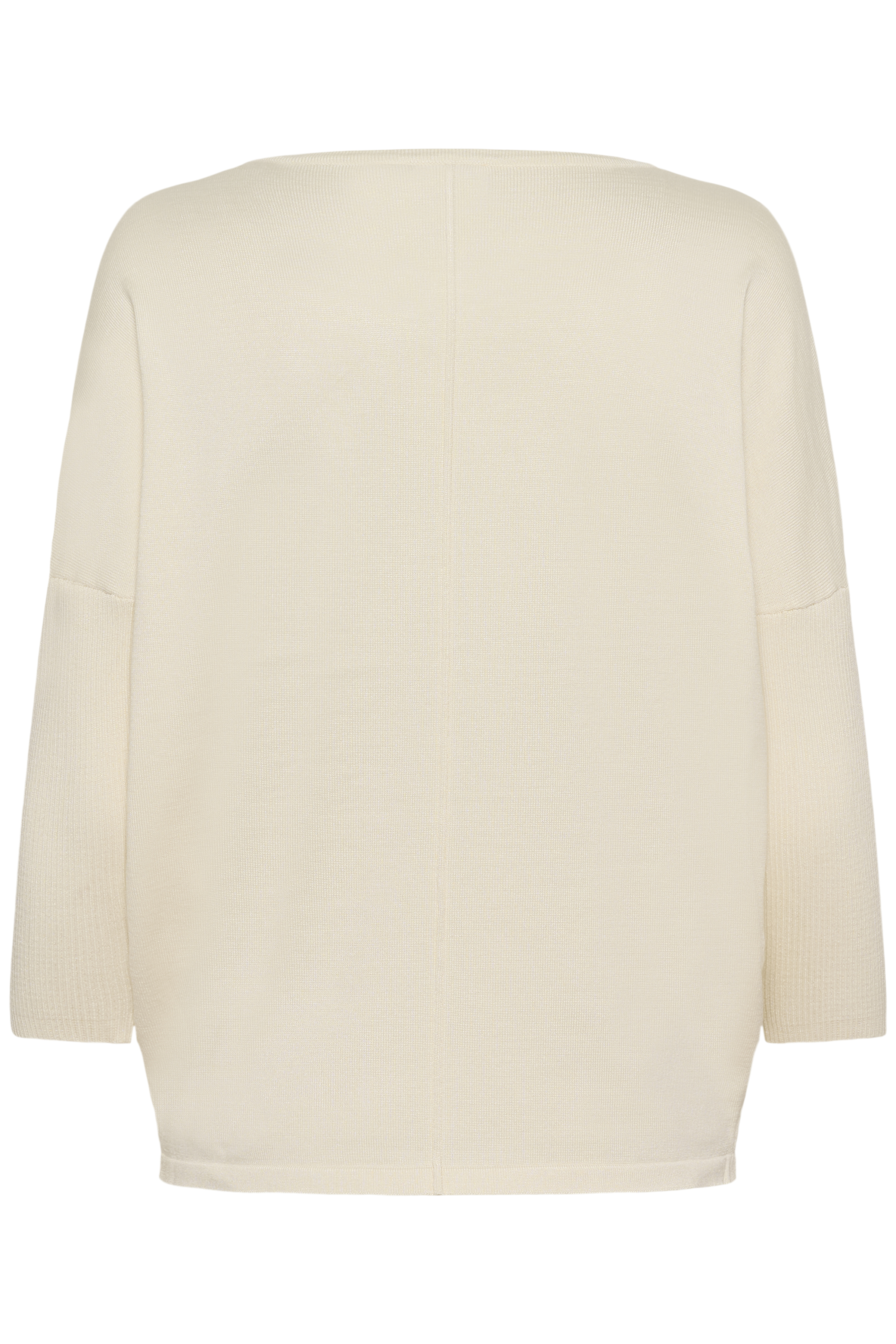 MilaSZ R-Neck Pullover Seedpearl Melange - 2