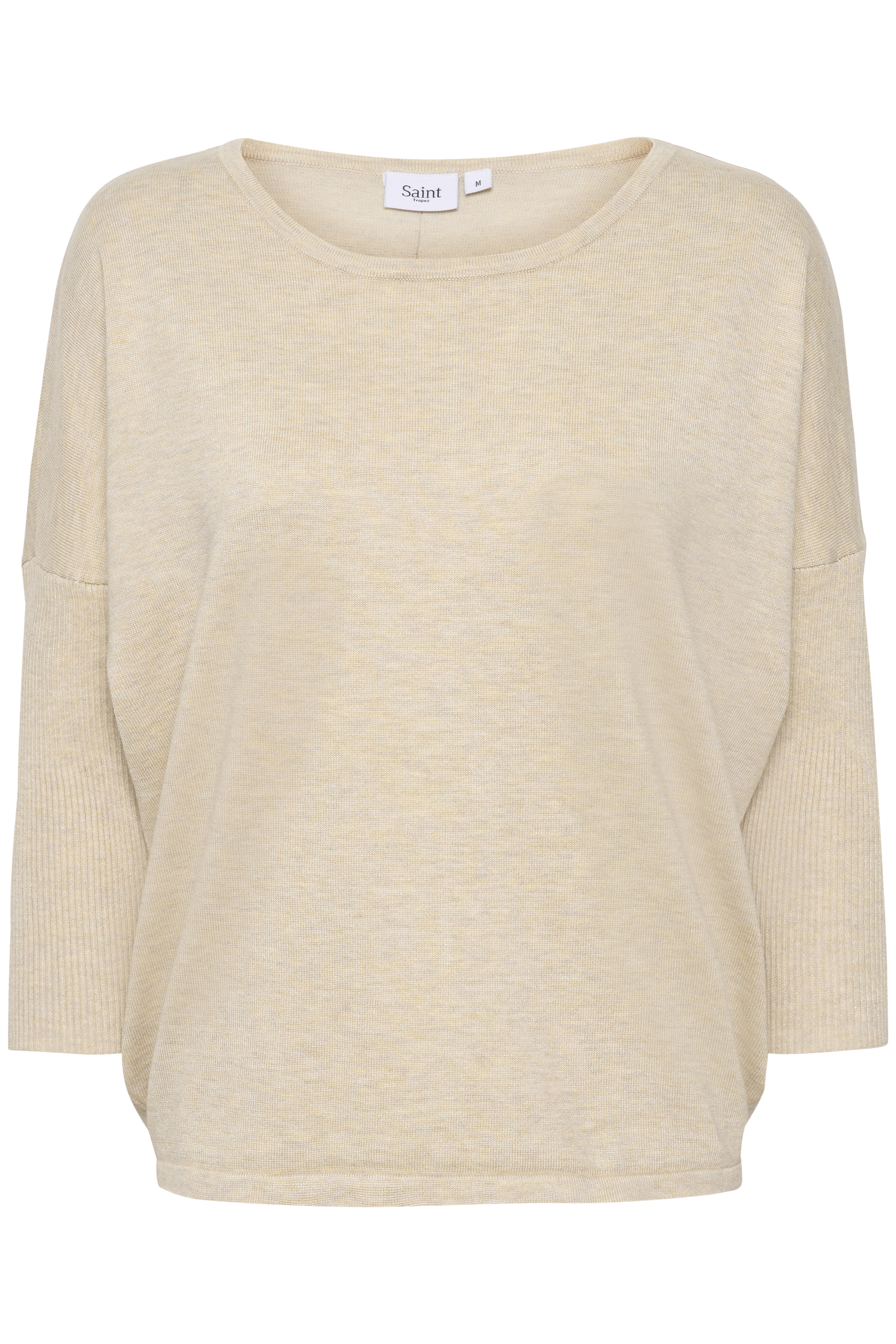 MilaSZ R-Neck Pullover Jojoba Melange