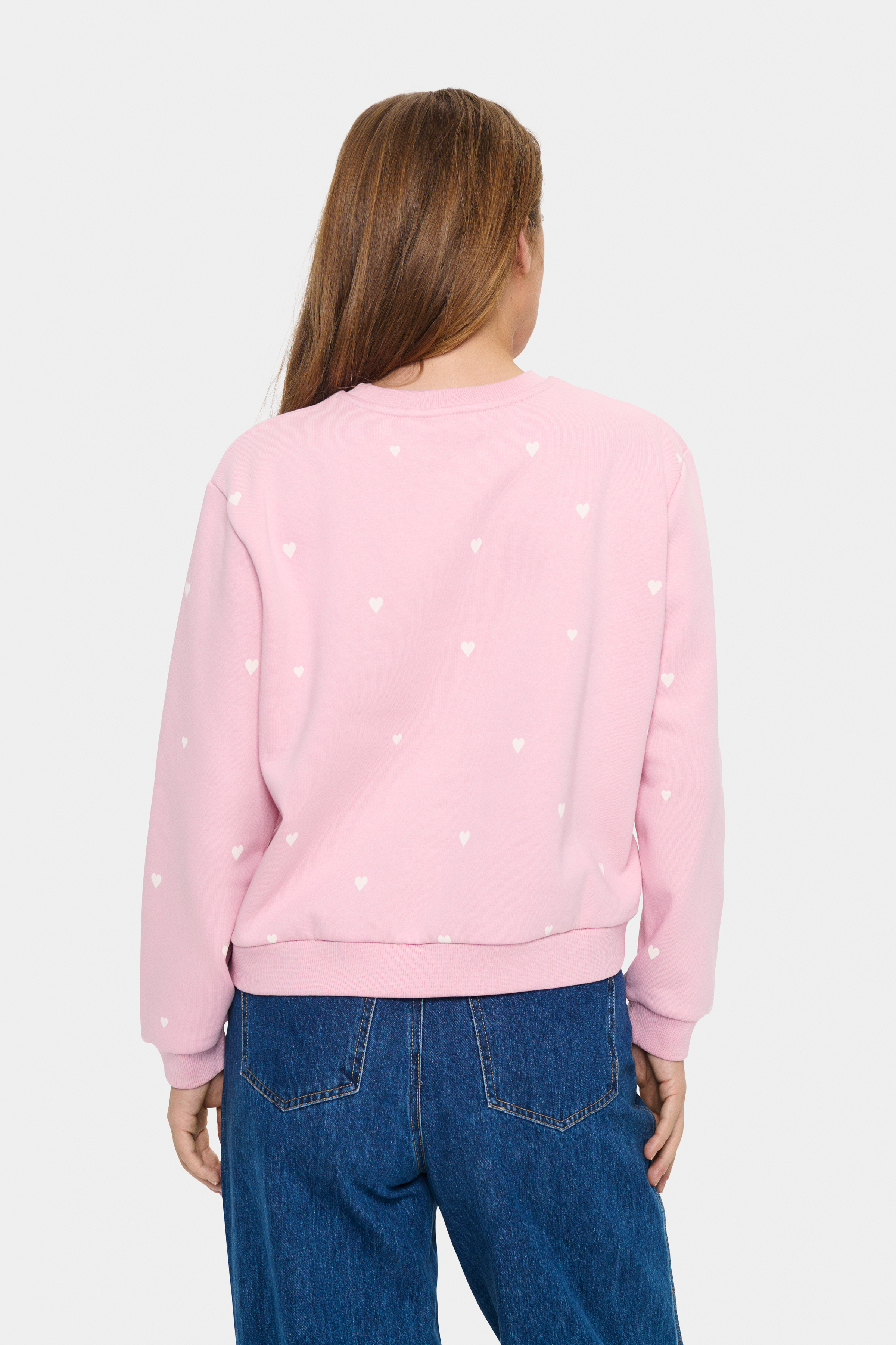 DagnaSZ Sweatshirt Pink Nectar Ice Harts - 6