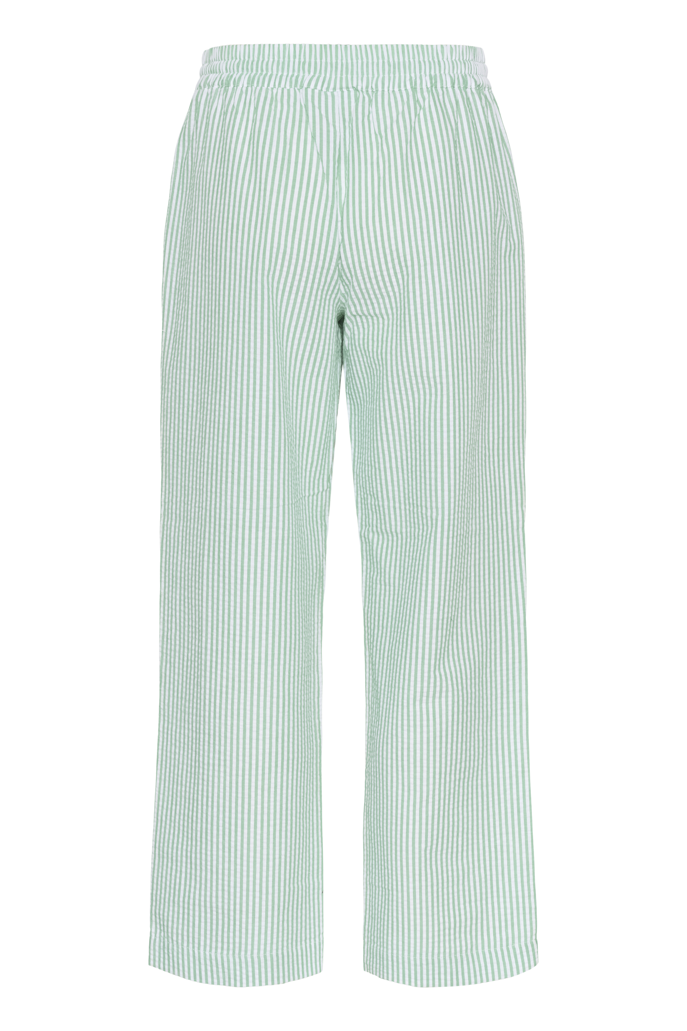 ElmikoSZ Pants Pistachio Green White Stripe - 2