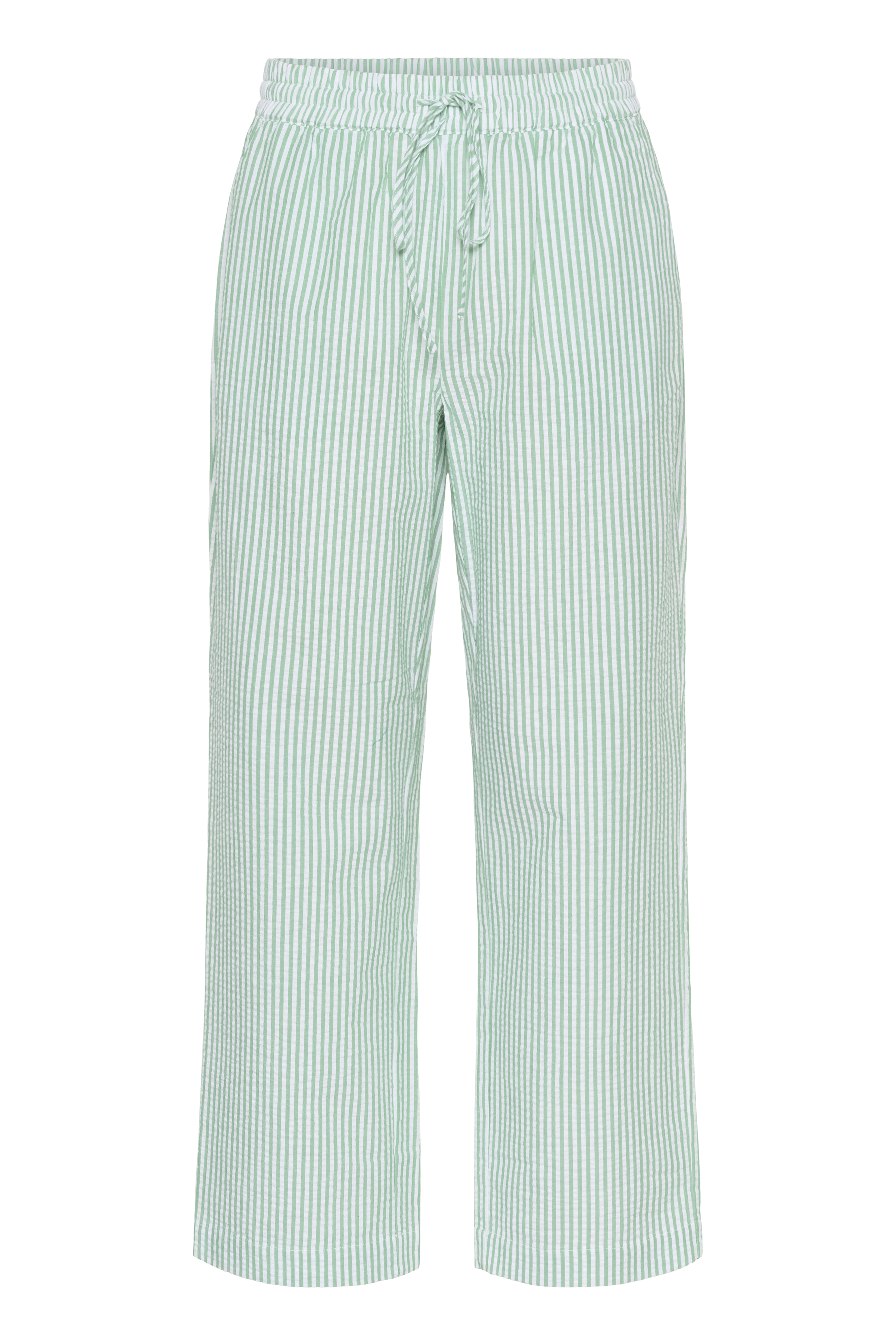 ElmikoSZ Pants Pistachio Green White Stripe
