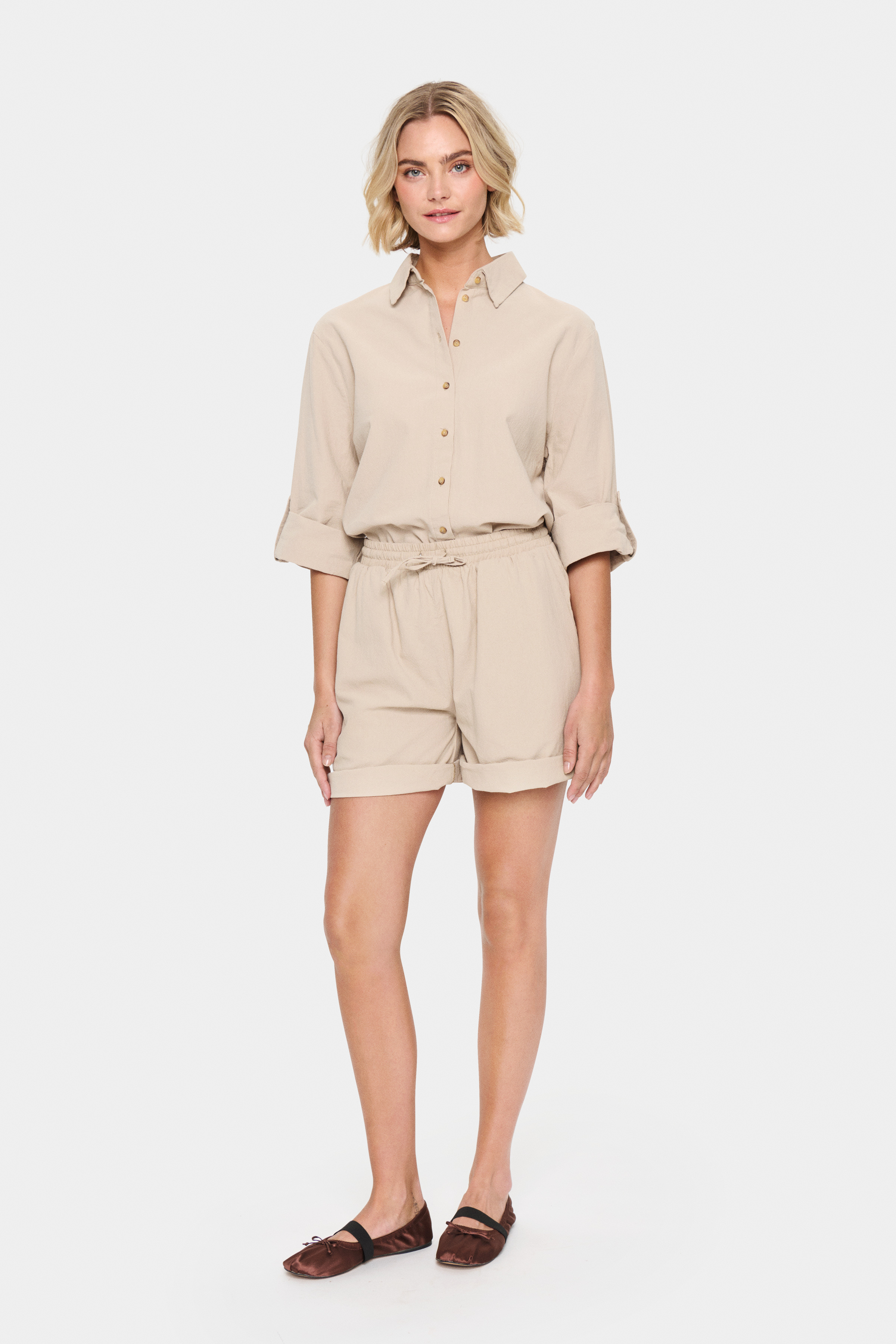 ZalindaSZ Shorts Plaza Taupe - 4