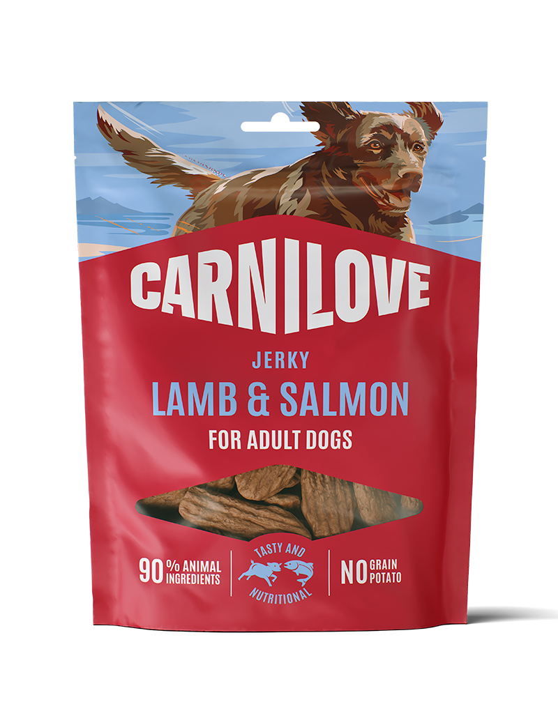 Carnilove Dog Jerky Lamb with Salmon 100g