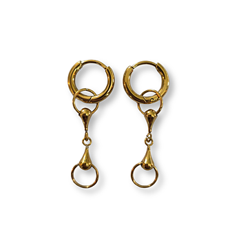 Bit Earrings Gold