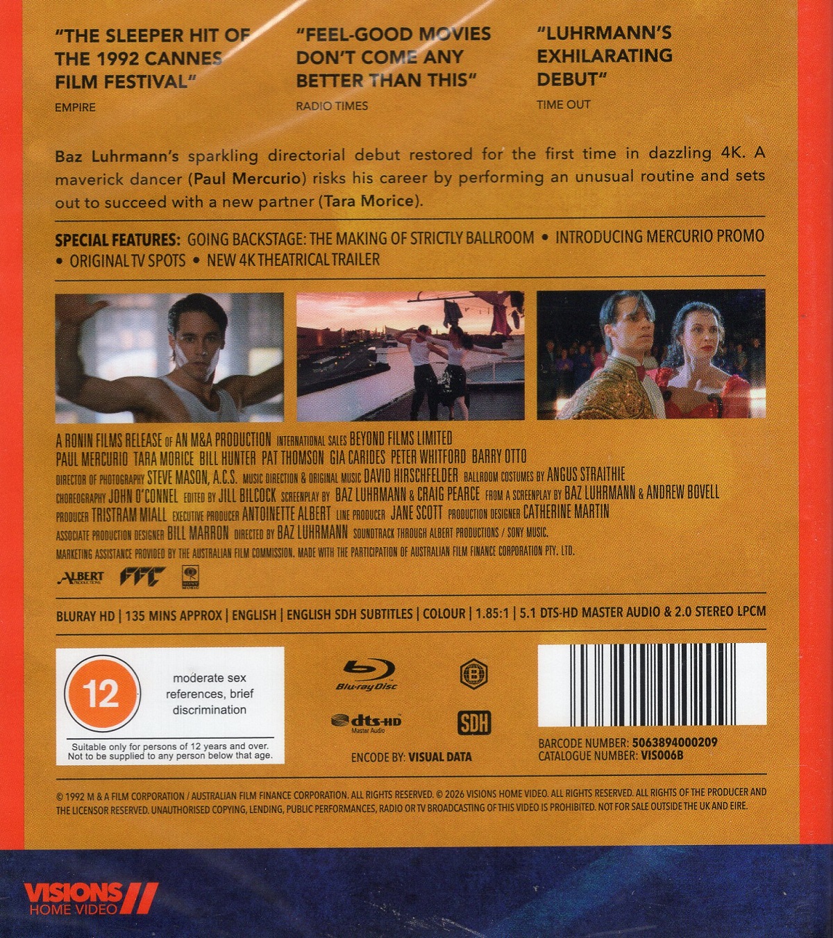Strictly Ballroom  (ej svensk text) (Blu-ray) - 2
