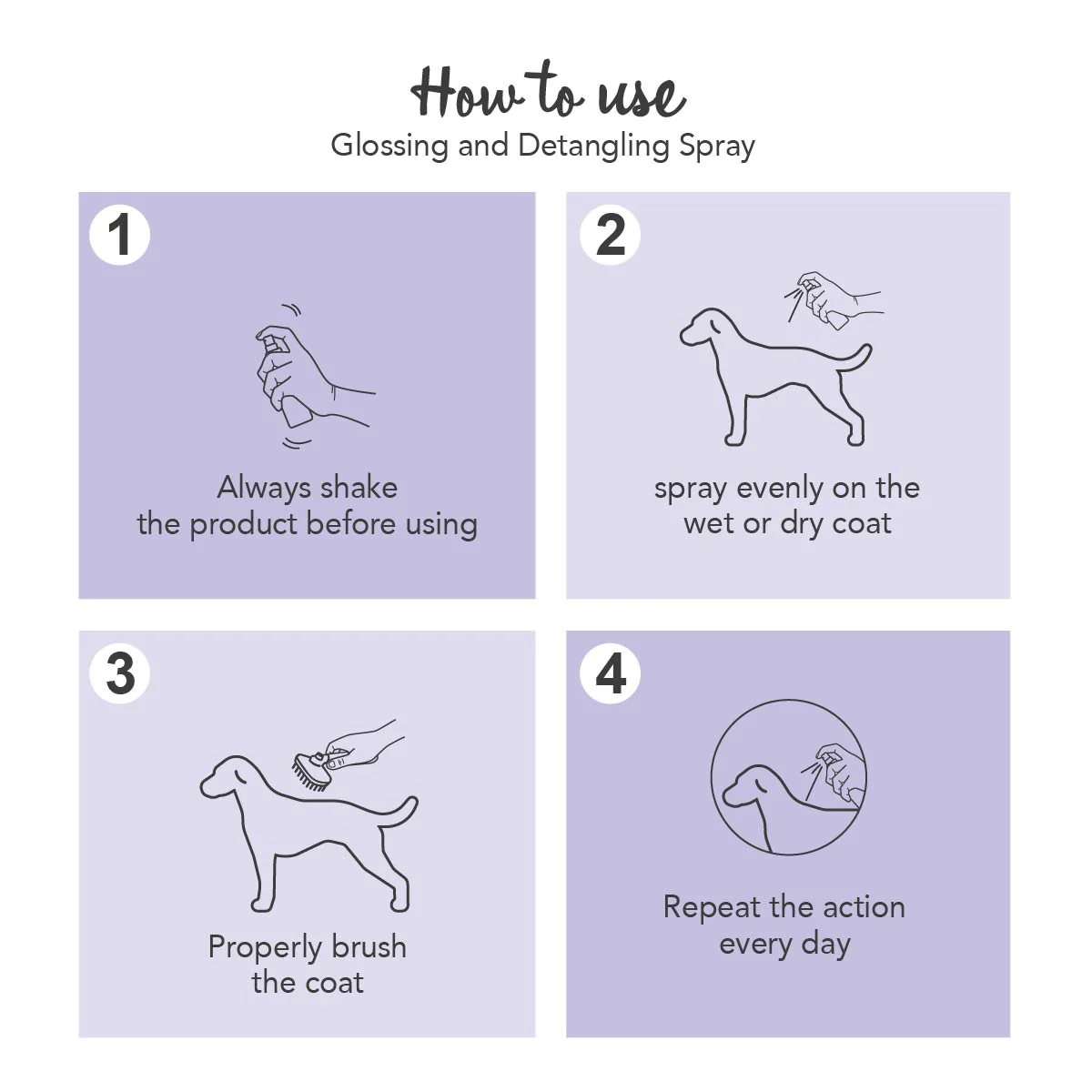 Glossing and Detangling Spray, 150ml - 3