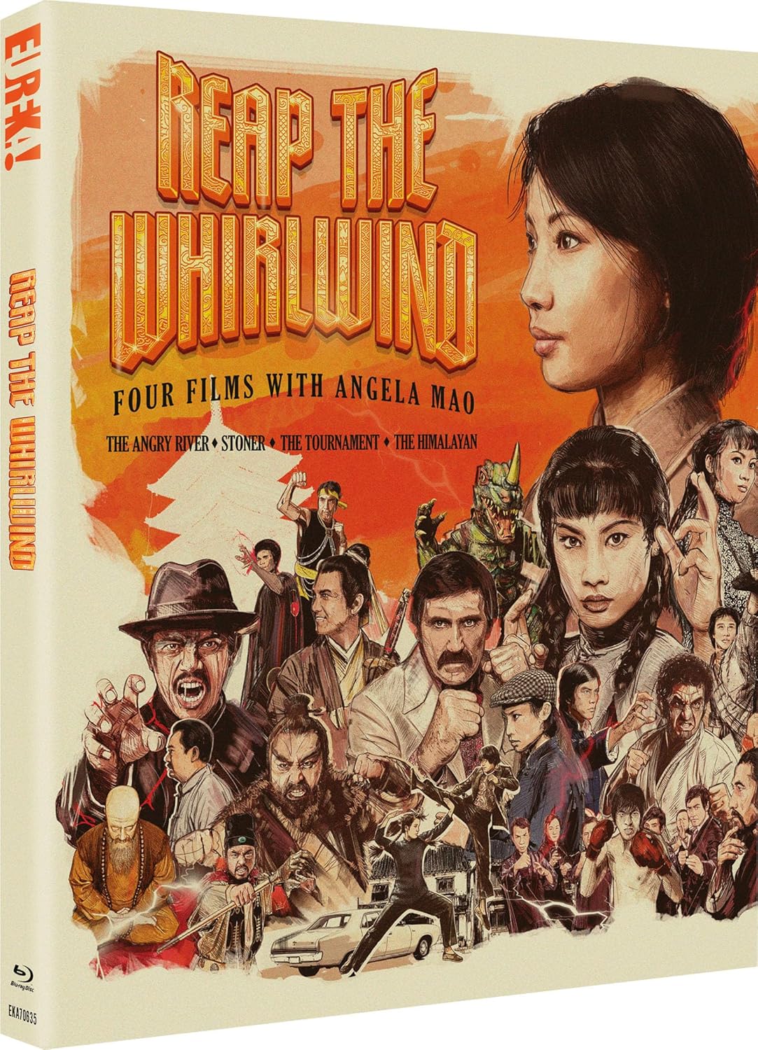 Reap The Whirlwind : Four Films with Angela Mao (Limited Edition) (ej svensk text) (Blu-ray)