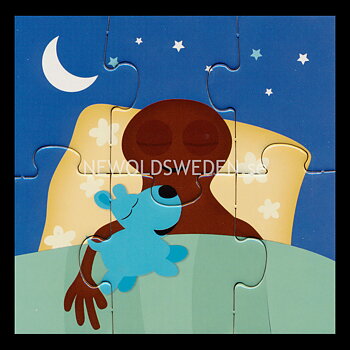 BABBA - PUZZLE 4 - BABBLARNA  - 100 x 100 x 2.5  mm - PU13