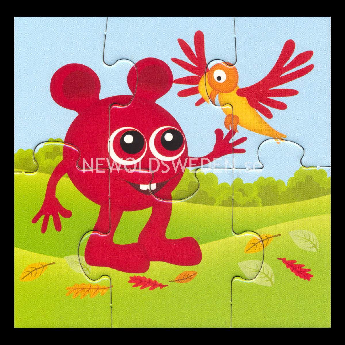 BOBBO - PUZZLE 5 - BABBLARNA - 100 x 100 x 2.5  mm - PU13