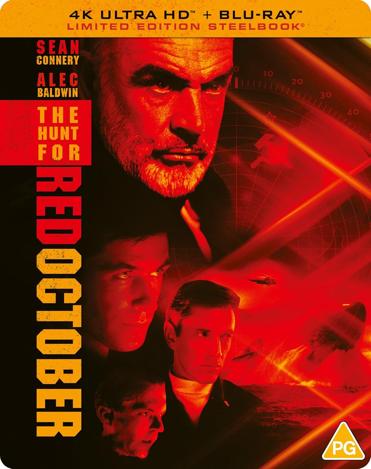 Jakten På Röd Oktober (Limited Edition Steelbook) (4K Ultra HD + Blu-ray)