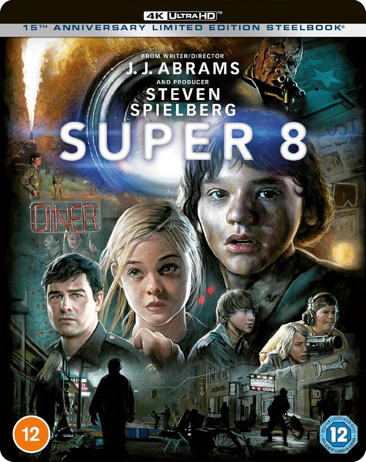 Super 8 (2011) (Limited Edition Steelbook) (ej svensk text) (4K Ultra HD)